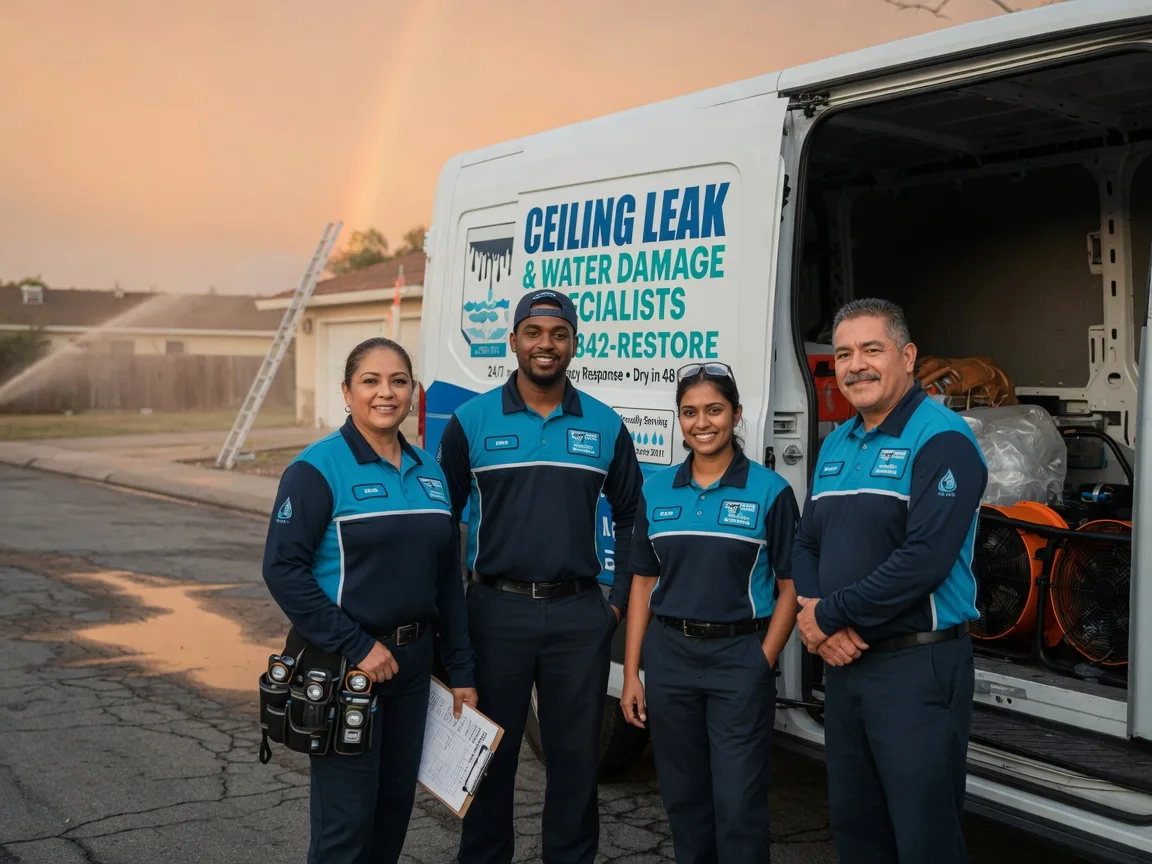 Ceiling Leak Cleanup company in Bay Center, WA