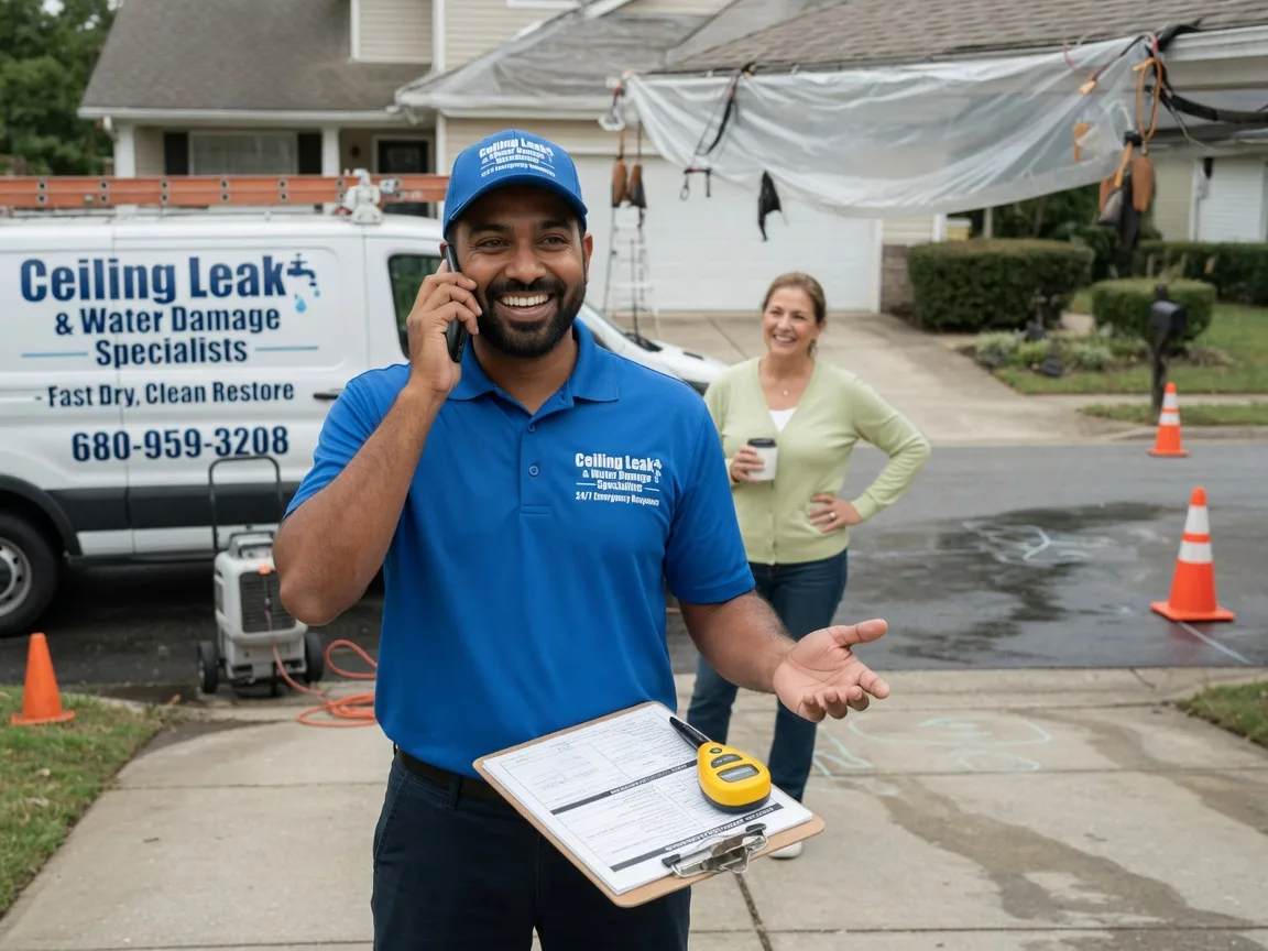 Ceiling Leak Cleanup Bay Center, WA FAQs